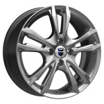 K&K Samara-оригинал (КС866) 6x16 4x100 ET37 D60,1 Дарк платинум