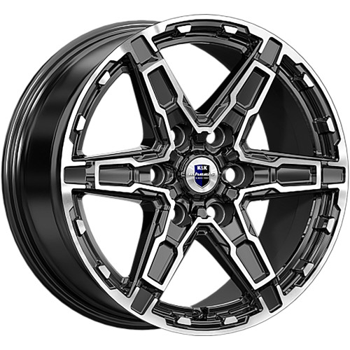 K&K Дистрикт (КС1159) 8x18 6x139,7 ET42 D75,1 Алмаз черный