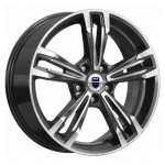 K&K Karrera Light (КС935) 7x18 5x110 ET38 D65,1 Алмаз черный