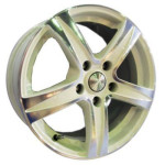 SKAD Sakura 6,5x15 5x114,3 ET43 D67,1 Алмаз белый