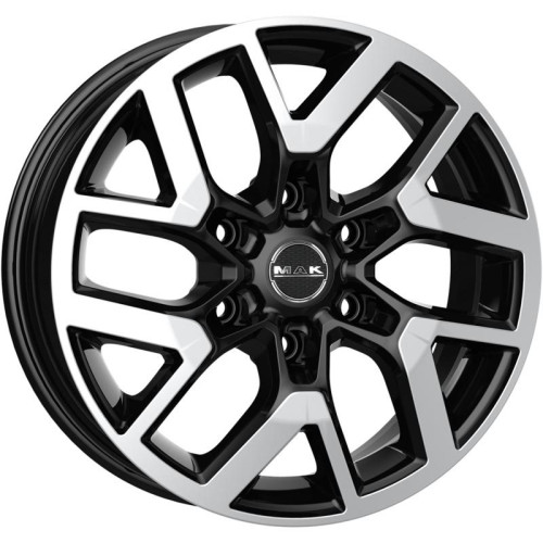 MAK Gravel 6,5x16 6x130 ET54 D84,1 Black mirror