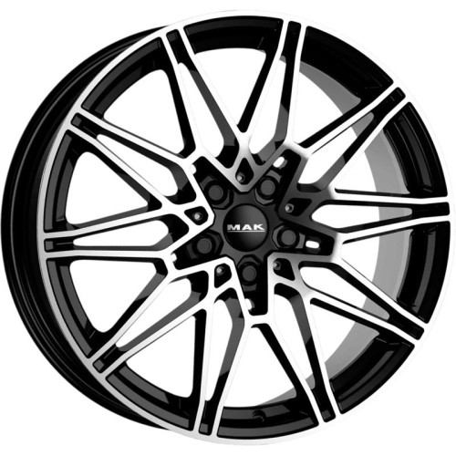 MAK Koenig 7,5x17 5x112 ET52 D66,6 Black mirror