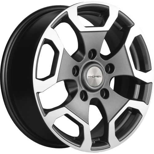 Khomen Wheels KHW1725 (Niva 4x4) 6,5x17 5x139,7 ET35 D98,5 Gray-FP