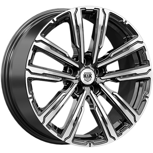 K&K Аламер (КС1216) 7,5x18 5x114,3 ET45 D67,1 Алмаз черный