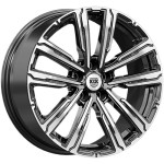 K&K Аламер (КС1216) 7,5x18 5x114,3 ET45 D67,1 Алмаз черный