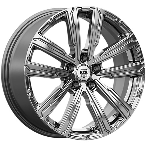 K&K Аламер (КС1216) 7,5x18 5x114,3 ET45 D67,1 Дарк платинум