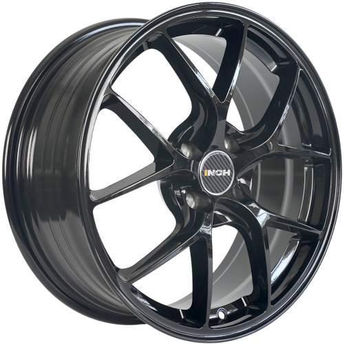INCH FA8538 7x17 5x100 ET48 D56,1 Full Black Round