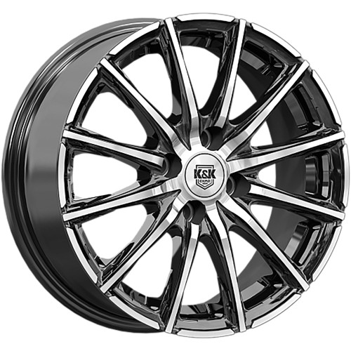 K&K Сандал (КС1199) 6x15 4x100 ET50 D60,1 Алмаз черный