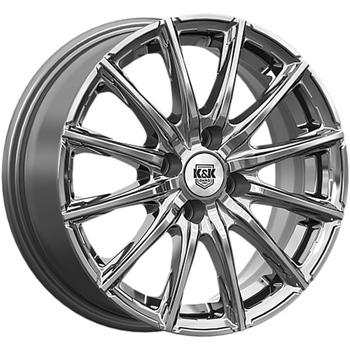 K&K Сандал (КС1199) 6x15 4x100 ET50 D60,1 Дарк платинум