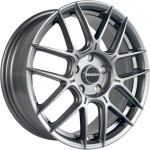INCH FA8541 7x17 5x112 ET45 D66,6 Satin Gunmetal