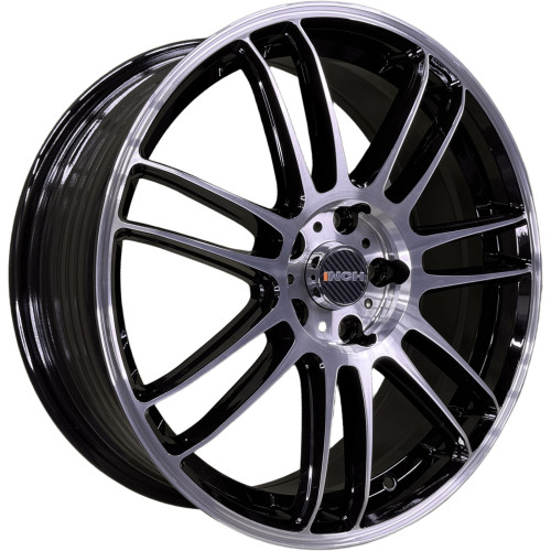 INCH FA8535 8x18 5x114,3 ET45 D67,1 Gloss Black Machined Face