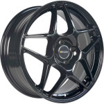 INCH FA8540 7x17 5x100 ET38 D57,1 Full Black Round