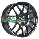 INCH FA8541 7x17 5x100 ET38 D57,1 Full Black Round