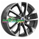 K&K Роквуд (КС900) 7x17 5x114,3 ET50 D60,1 Алмаз черный