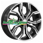 SKAD Амиата (КЛ327) 7x17 5x100 ET45 D67,1 Алмаз