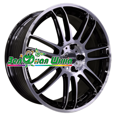 INCH FA8535 7x18 5x114,3 ET35 D60,1 Gloss Black Machined Face