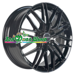INCH FA8539 7x17 5x100 ET38 D57,1 Full Black Round