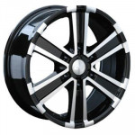 LS Wheels 132 7,5x17 6x139,7 ET38 D67,1 BKF