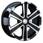 LS Wheels 132 7,5x17 6x139,7 ET38 D100,1 BKF