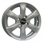 Tech Line 408 5,5x14 4x100 ET43 D60,1 Silver