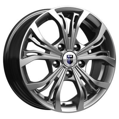 K&K Аламида 6,5x16 5x100 ET38 D67,1 Дарк платинум