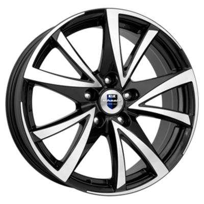 K&K Игуана (КС570) 6,5x16 5x100 ET38 D67,1 Алмаз черный