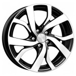 K&K Палермо 6,5x16 5x114,3 ET40 D67,1 Алмаз черный