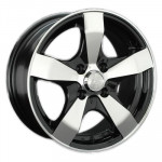 LS Wheels 205 7x16 4x100 ET40 D73,1 BKF
