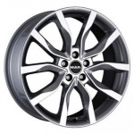 MAK Koln 9,5x21 5x114,3 ET48 D76 Gunmetal Mirror Face
