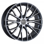 MAK Munchen 8x18 5x120 ET43 D72,6 Gun Metallic Mirror Face