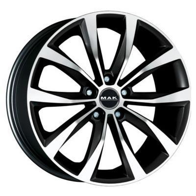 MAK WOLF 7,5x17 5x110 ET30 D65,1 Black mirror