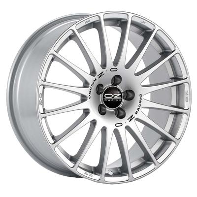 OZ Superturismo Dakar 11x20 5x130 ET48 D71,6 Matt Race Silver + Black Lettering