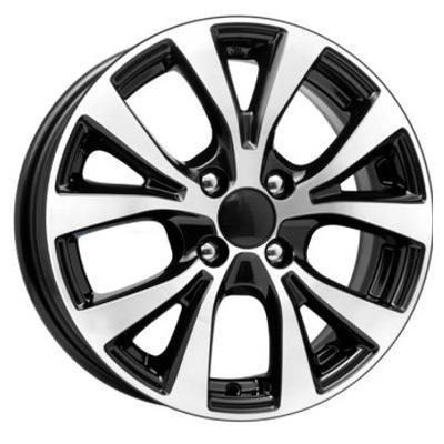 K&K КС685 6x15 4x100 ET48 D54,1 Алмаз черный