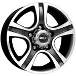 K&K Талисман-Мега (КС592) 7x16 5x139,7 ET35 D110,1 Алмаз черный