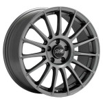 OZ Superturismo LM 9,5x19 5x112 ET21 D66,46 Matt Graphite + Silver Lettering