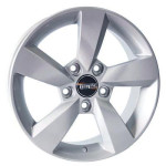 Tech Line 543 6x15 5x100 ET40 D57,1 Silver