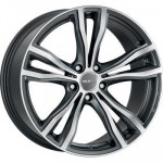 MAK X-Mode 9x19 5x120 ET37 D74,1 Gunmetal Mirror Face