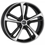 MAK Nurburg 8,5x21 5x112 ET33 D66,45 Black mirror