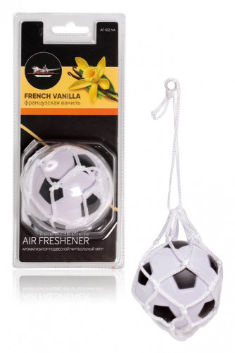 Ароматизатор подвесной "Футбольный мяч" (AIRLINE) ваниль  AF-I02-VA