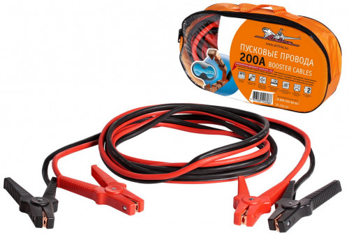 Провода прикуривания аккумулятора  200А 2м (AIRLINE) SA-200-02