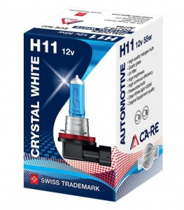 Автомобильная лампа CA-RE H11 Crystal White (4300К) 12В арт.30788