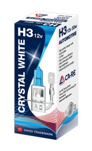 Автомобильная лампа CA-RE H3  Crystal White (4300К) 12В арт.30818