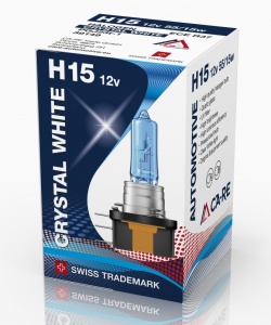 Автомобильная лампа CA-RE H15 Crystal White (4300К) 12В арт.39149