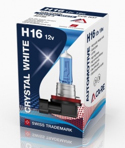 Автомобильная лампа CA-RE H16 Crystal White (4300К)  12В арт.39156