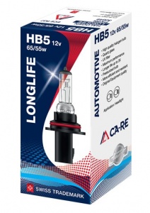 Автомобильная лампа CA-RE HB5 Longlife (3x срок службы) 12В арт.30849
