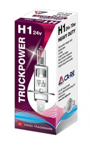 Автомобильная лампа CA-RE H1 TruckPower (3х срок службы, вибростойкая)  24В арт.30016