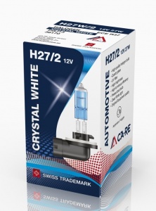 Автомобильная лампа CA-RE H27W/2  Crystal White (4300К) 12В арт.39170