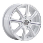 SKAD Монако 5,5x14 4x98 ET38 D58,6 Алмаз белый