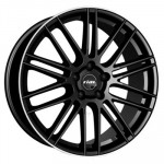 Rial KiboX 9x20 5x112 ET20 D66,5 Diamant black lip polished