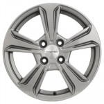 Khomen Wheels U-Spoke 1502 (ZV 15_Vesta/Almera) 6x15 4x100 ET50 D60,1 G-Silver